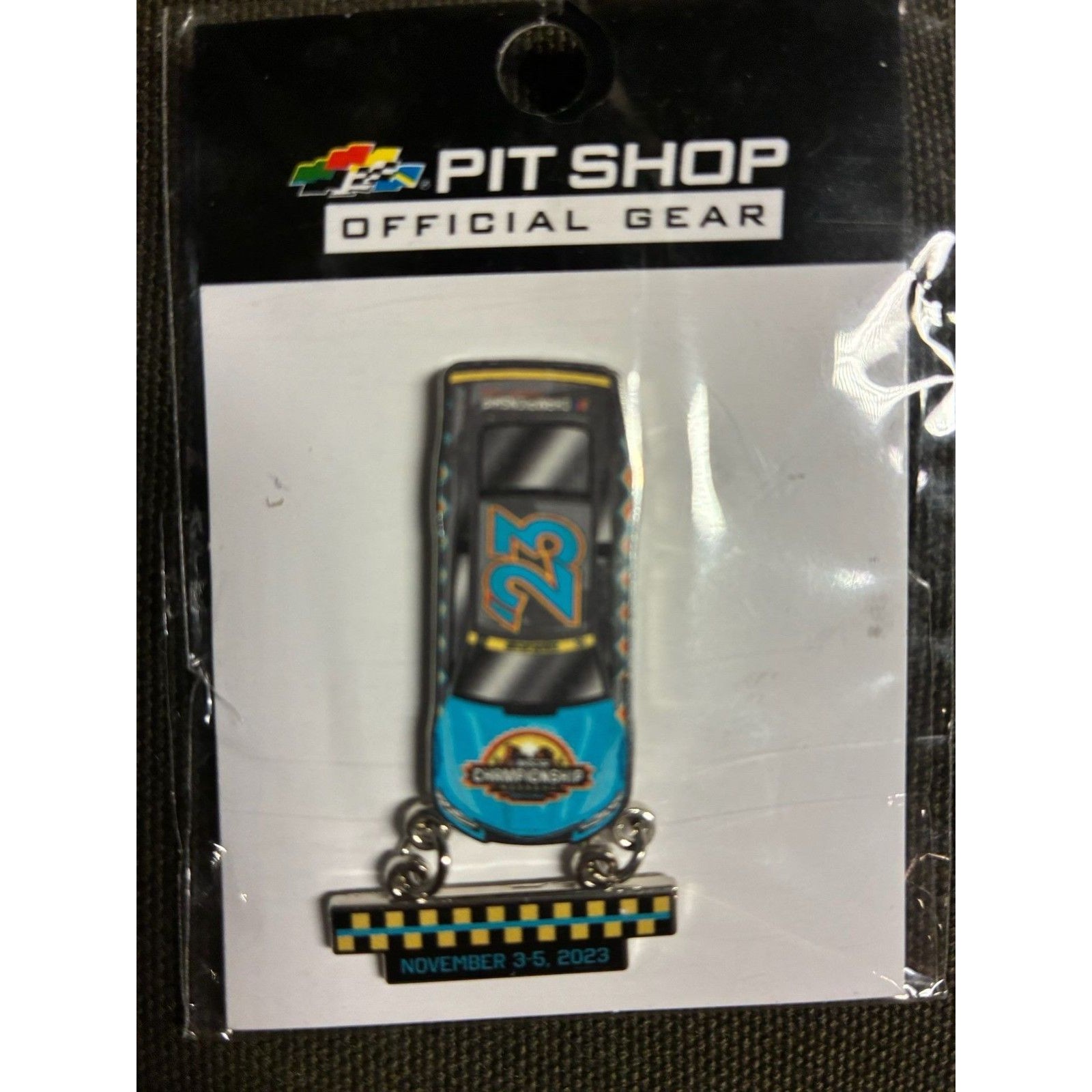 Nascar Pit Shop 2023 Championship Race Car Enamel Pin